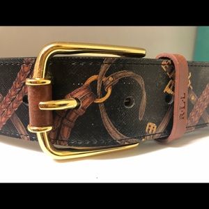 Ralph Lauren equestrian belt